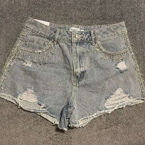 NWT Festival Denim Shorts